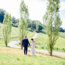 Gartenhochzeit Steiermark standesamtliche Trauung Mikrowedding Hochzeitslocation im Toscana style Polz Garten @Südsteiermark Garten Polz
