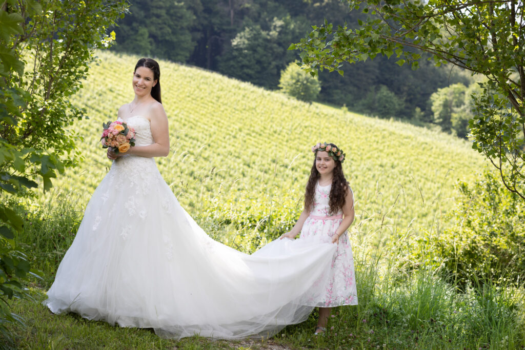 Brautpaarshooting im Polz Garten Toscanystyle & Provenceambiente in der Südsteiermark am Hochgrassnitzberg