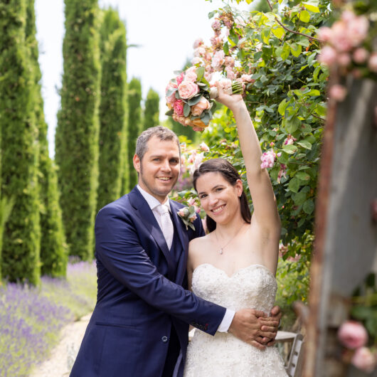 Südsteiermark Gartenhochzeit im mediterranen Garten am Hochgrassnitzberg Toskana & Provencestyle Hochzeitsfotograf Renate Polz