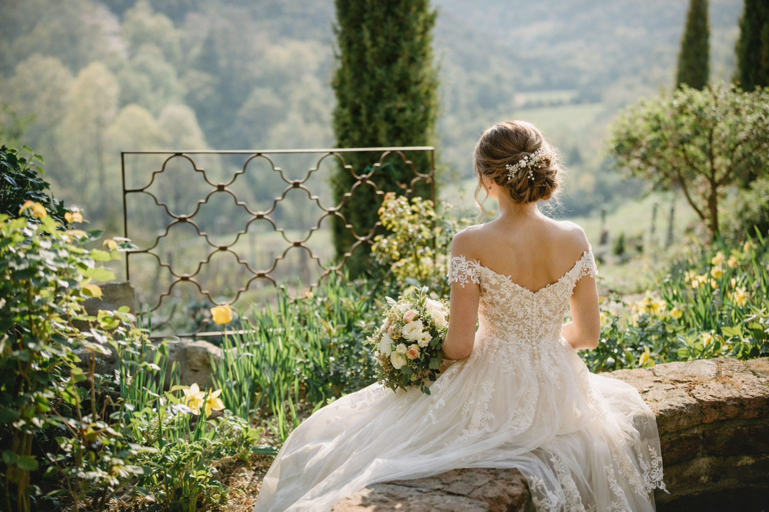 Frühlingserwachen im Garten Originalkulisse Polz Garten