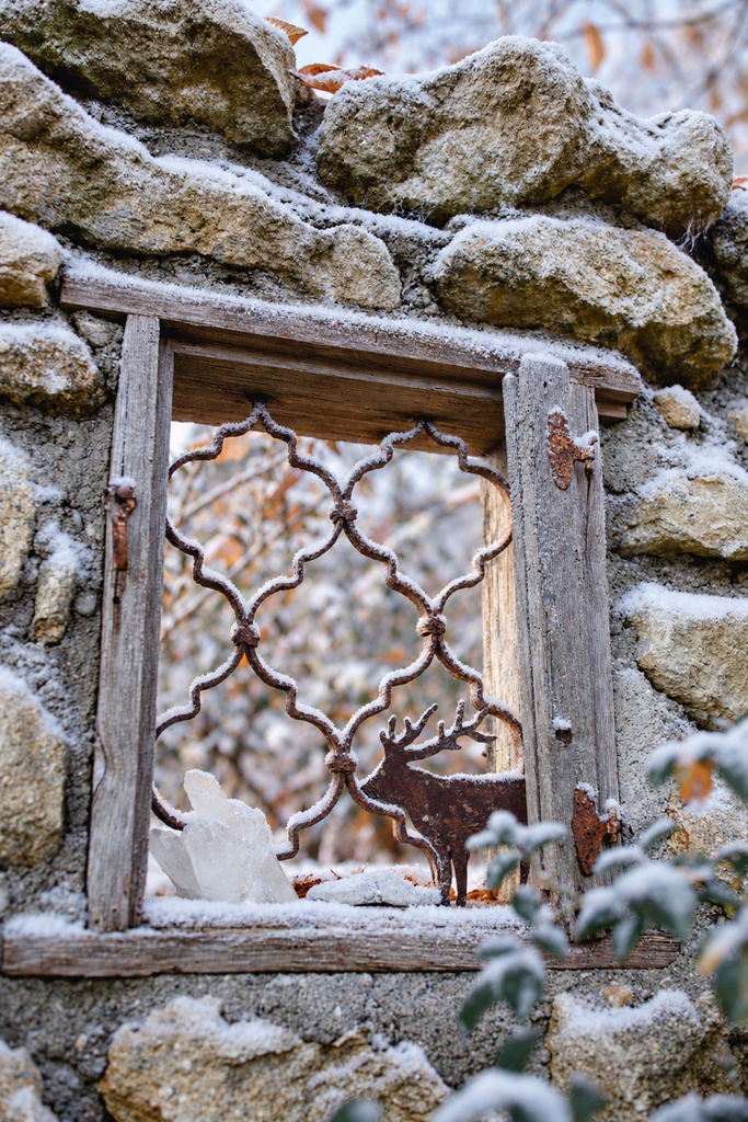 Südsteiermark Garten Polz7 Winterzeit am Hochgrassnitzberg